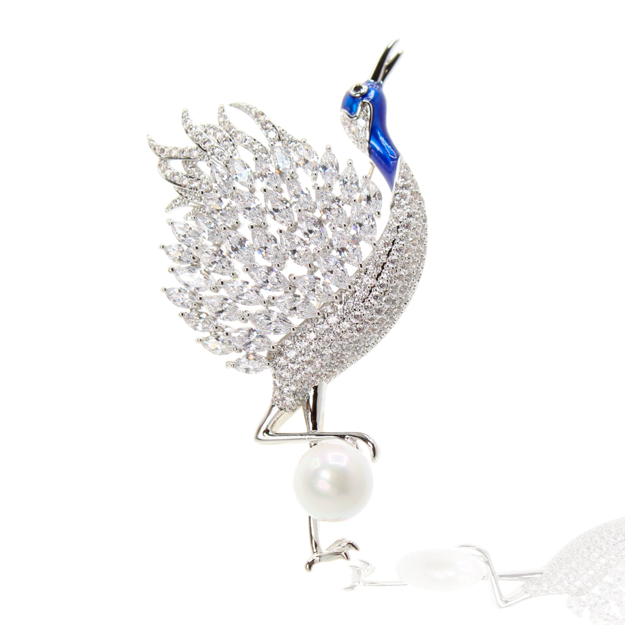 Bird Shape Wedding brooch