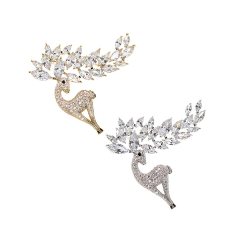 Deer Shape Wedding brooch
